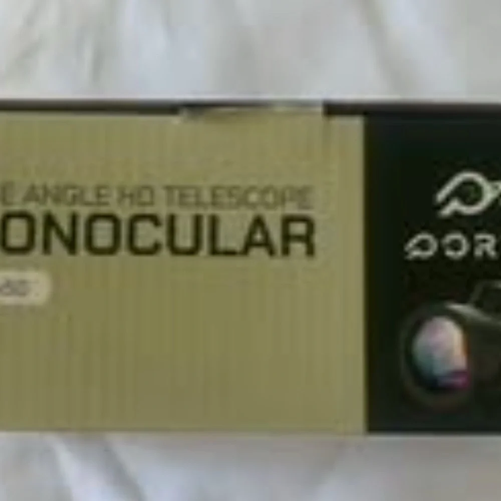 New Portix Black Wide Angle HD Monocular Telescope T12x50 BAK-4 Prism